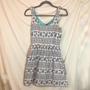 Levis Sleeveless Cotton Paisley Dress